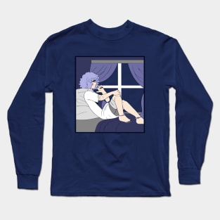 sitting by the window Long Sleeve T-Shirt